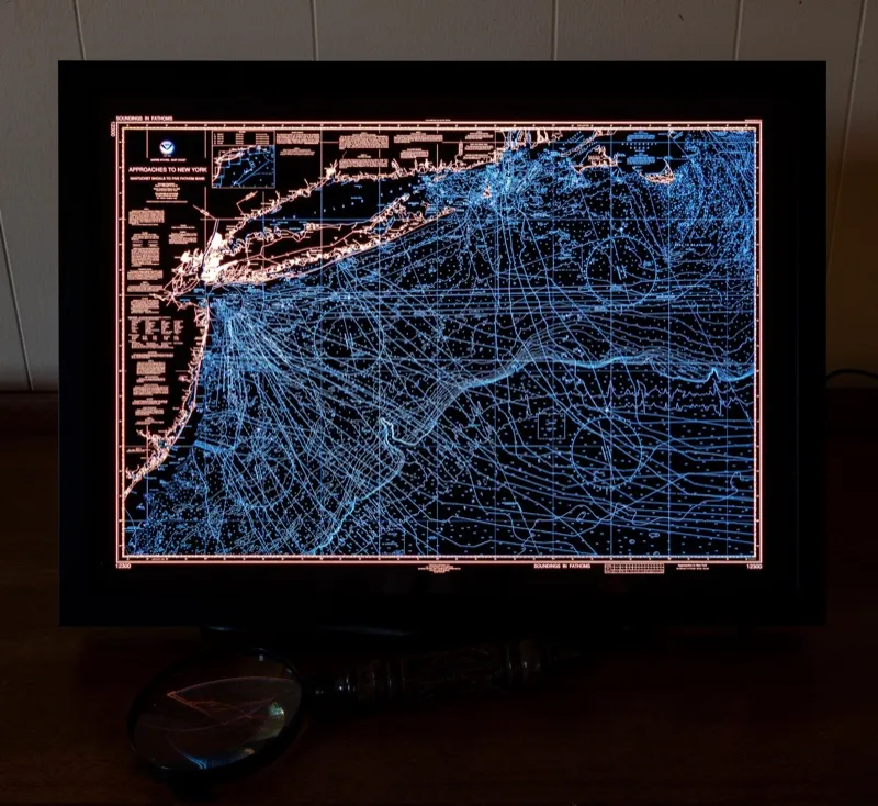 Nautical map 1
